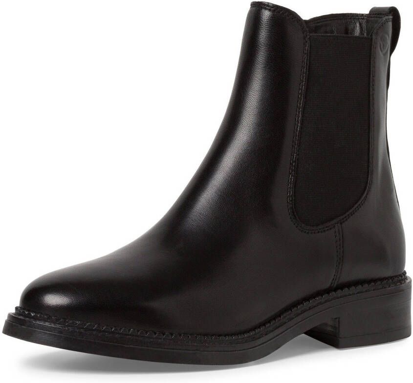 Tamaris Chelsea-boots met stretchinzet