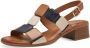 Tamaris COMFORT Essentials Dames Sandalen NAVY COMB - Thumbnail 1