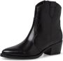 Tamaris Stevige Westernboot van Zwart Leer Black Dames - Thumbnail 4