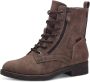 Tamaris Hoge veterschoenen SHAE blokhak veterschoenen laarsjes met decoratieve ritssluiting - Thumbnail 2