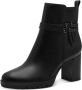 Tamaris Laarsjes blokhak business schoen ankleboots met decoratieve band - Thumbnail 2