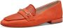 Tamaris Stijlvolle Oranje Suède Loafers met Leren Voetbed Orange Dames - Thumbnail 3