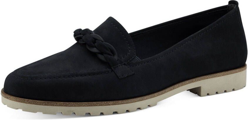 Tamaris Loafers Chunky slipper plateau slipper met zijstretch-inzetten