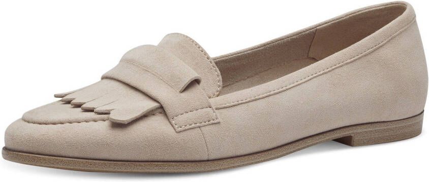 Tamaris Loafers slipper business schoen met modieuze tassel smalle vorm