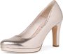 Tamaris Gouden synthetische pumps voor dames Beige Dames - Thumbnail 6