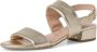 Tamaris Zwarte Casual Open Platte Sandalen Black Dames - Thumbnail 3