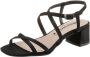 Tamaris Elegante Suède Sandalette voor Dames Black Dames - Thumbnail 3