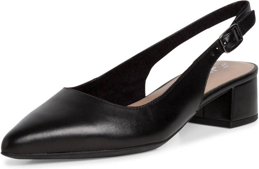 Tamaris Slingback pumps avendschoen zomerschoen blokhak met touch it-uitrusting