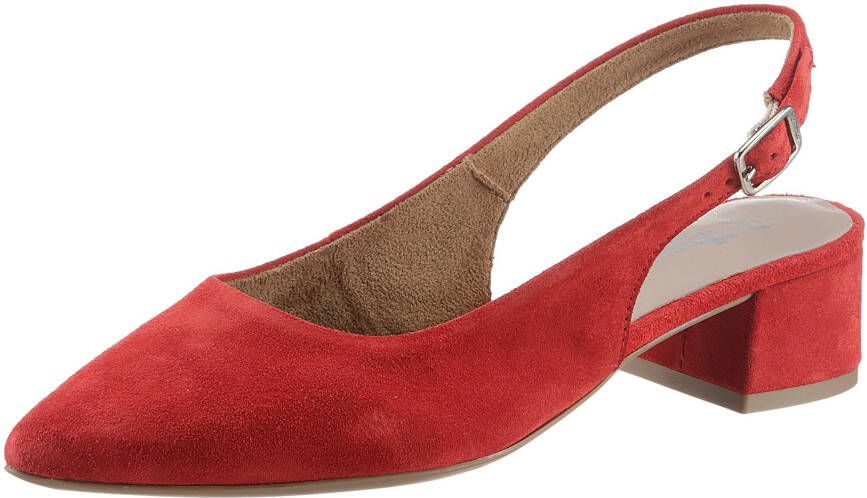 Tamaris Slingback pumps blokhak avondschoen zomerschoen met verstelbare riem - Foto 2