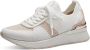 Tamaris Witte Roségouden Sneakers Vrouwen Volwassenen White Dames - Thumbnail 3