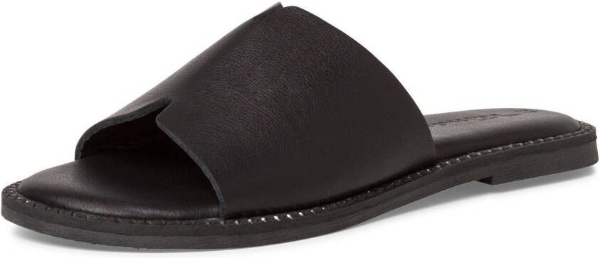 Tamaris Elegante Leren Slipper Black Dames - Foto 2