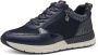 Tamaris Trendy donkerblauwe glitter sneakers Blue Dames - Thumbnail 4