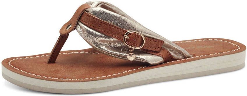 TAMARIS Flip Flops goud 41