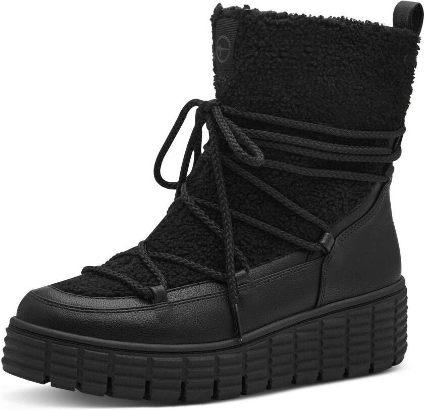 Tamaris Winterlaarzen hakken plateau winterlaarzen outdoorboots vegan verwerking