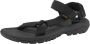 Teva Zwarte platte velcro sandalen voor dames Black Dames - Thumbnail 6