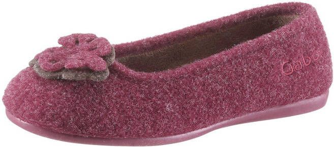 Thies Sneakers 1856 Recycled PET Ballerina vegan bordeaux in rood