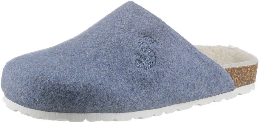 Thies Sneakers 1856 Organic Bio Clog vegan marino (W X) in blauw