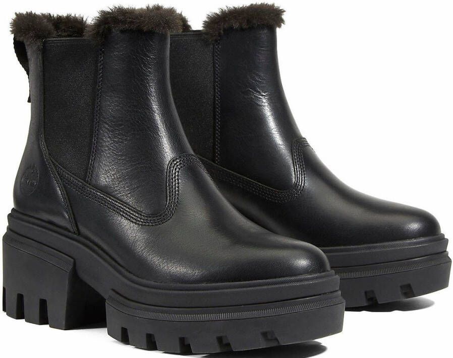 Timberland Chelsea-boots Everleigh BT Wrm Ln Chls Enkellaarsjes winterschoenen enkellaarsjes