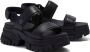 Dad Sandals Adley Way Sandal 2 Band Sandalen Dames Zwart - Thumbnail 2