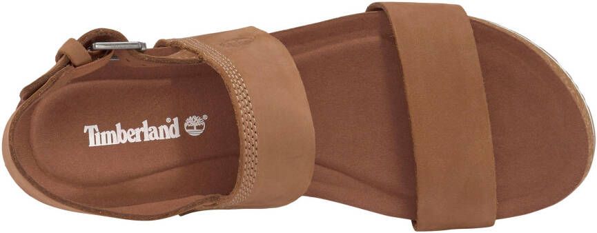 Timberland Women's Malibu Waves 2-Bands Sandal Sandalen bruin