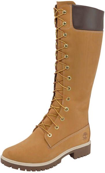 Timberland Dames Veterschoenen Women 14-Inch Premium Boot Bruin - Foto 5