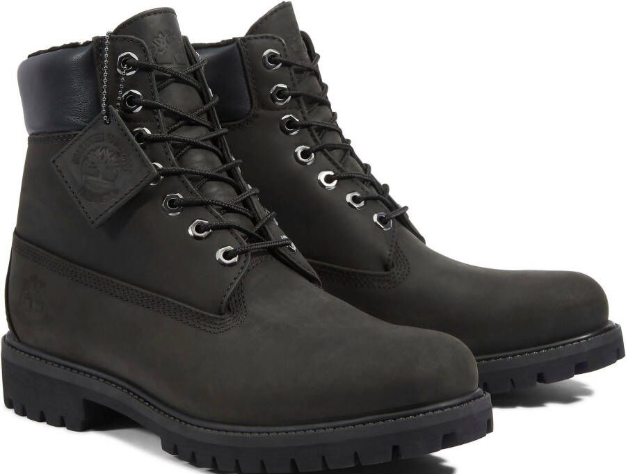 Timberland Veterschoenen 6 in Premium Fur Warm Lin Winterlaarzen veterschoenen winterschoenen waterdicht gevoerd