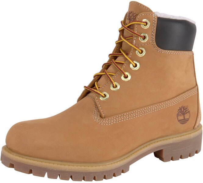 Timberland Veterschoenen 6 in Premium Fur Warm Lin Winterlaarzen veterschoenen winterschoenen waterdicht gevoerd