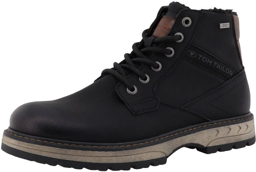 Tom Tailor Winterlaarzen hakken veterschoenen outdoorschoen ritssluiting breedte g (=breed)