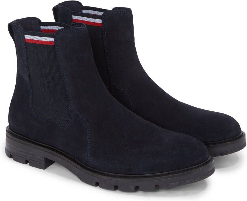 Tommy Hilfiger Chelsea-boots CORPOARTE HILFIGER SUEDE CHELSEA