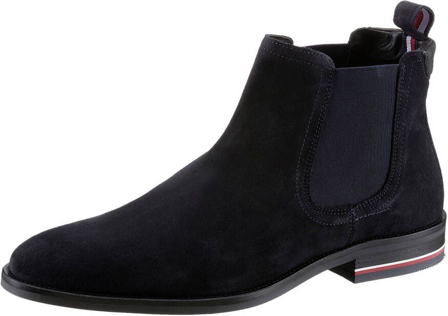 Tommy Hilfiger Chelsea-boots SIGNATURE HILFIGER SUEDE CHELSEA