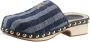 Tommy Hilfiger Clogs TH DENIM CONTRAST CLOG in een trendy retro-look - Thumbnail 1