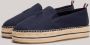 TOMMY HILFIGER Blauwe Espadrilles Th Embroidered Flatform - Thumbnail 2