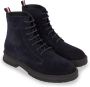 Tommy Hilfiger Hoge veterschoenen HILFIGER CORE SUEDE BOOT met gestreepte aantreklus - Thumbnail 1