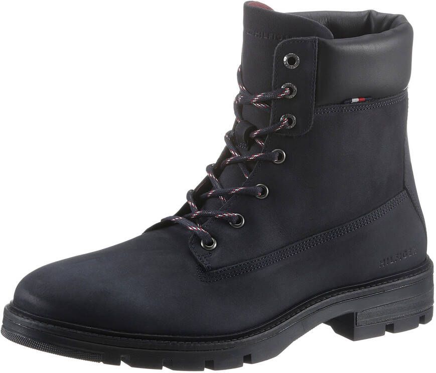 Tommy Hilfiger Hoge veterschoenen HILFIGER PADDED NUBUCK BOOT