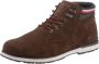 Tommy Hilfiger Hoge veterschoenen OUTDOOR HILFIGER SUEDE BOOT met strepen in tommy-kleuren - Thumbnail 2