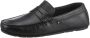 Tommy Hilfiger Zwarte Leren Loafers voor Mannen Black Heren - Thumbnail 1