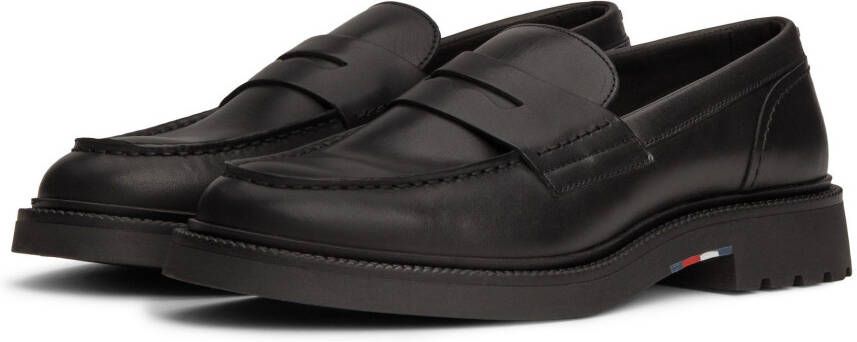 Tommy Hilfiger Instappers LIGHT HILFIGER LEATHER LOAFER