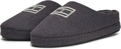 Tommy Hilfiger Pantoffels FLAG WARM FELT HOUSE SHOE casual mode slippers pantoffel instapschoen met th-borduursel