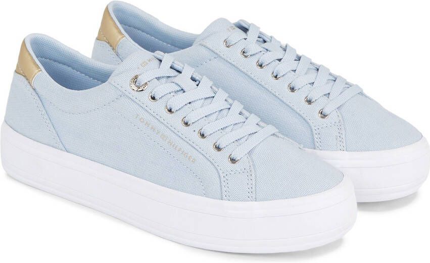 Tommy Hilfiger Essential vulc canvas C1O breezy blue lichtblauw