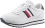 Tommy Hilfiger Plateausneakers ESSENTIAL WEBBING RUNNER met strepen opzij - Thumbnail 3