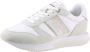 Tommy Hilfiger Witte Leren Sneakers met Rubberen Zool White Dames - Thumbnail 2