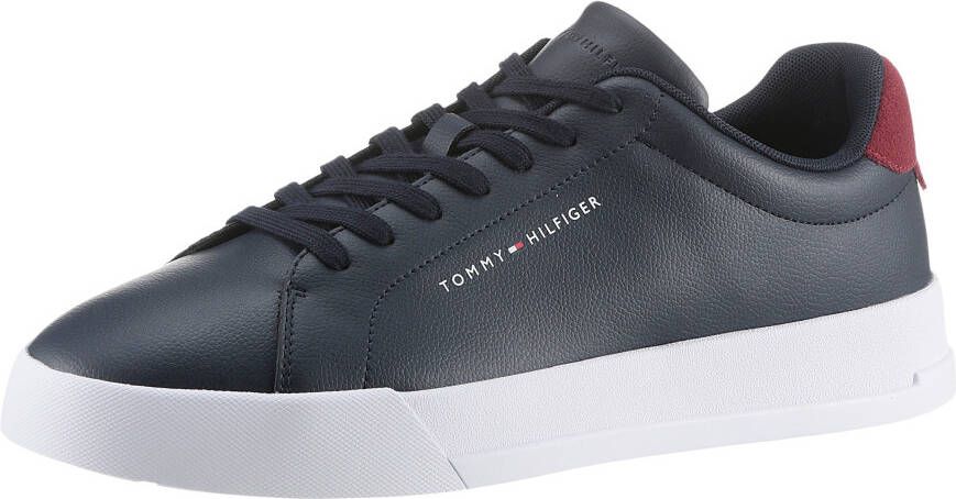 Tommy Hilfiger Plateausneakers TH COURT LEATHER GRAIN ESS