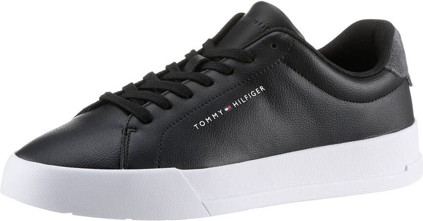 Tommy Hilfiger Plateausneakers TH COURT LEATHER GRAIN ESS