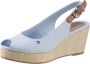 Tommy Hilfiger Sandaaltjes ICONIC ELBA SLING BACK WEDGE - Thumbnail 2