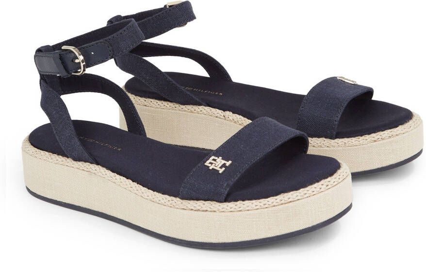 Tommy Hilfiger Sandalen LINEN FLATFORM