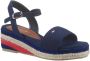 Tommy Hilfiger Sleehaksandaaltjes ROPE WEDGE SANDAL - Thumbnail 3