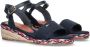 Tommy Hilfiger Sleehaksandaaltjes ROPE WEDGE SANDAL zomerschoen sandaal sleehak met gevlochten rand - Thumbnail 1