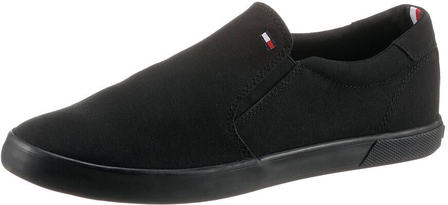 Tommy Hilfiger Slip-on sneakers ICONIC SLIP ON SNEAKER Slipper vrijetijdsschoen halfschoen met zij-stretchinzetten