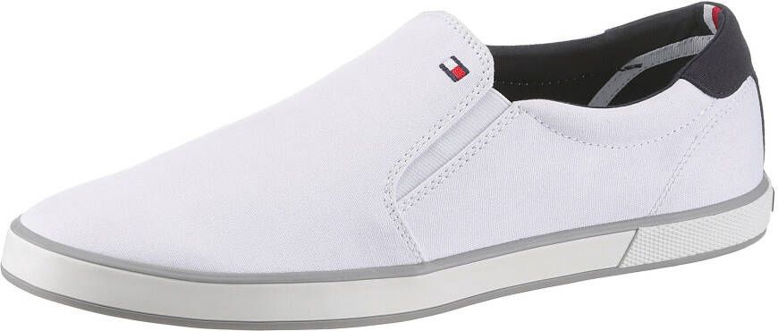 Tommy Hilfiger Slip-on sneakers ICONIC SLIP ON SNEAKER Slipper vrijetijdsschoen halfschoen met zij-stretchinzetten