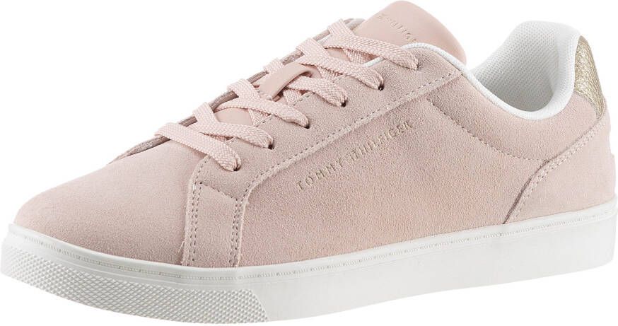 Tommy Hilfiger Sneakers COLOR POP COURT SNEAKER vrijetijdsschoen halve schoen veterschoen met gepolsterde schacht